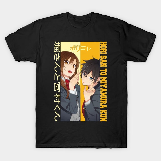 Hori-san to Miyamura-kun T-Shirt by abdul rahim